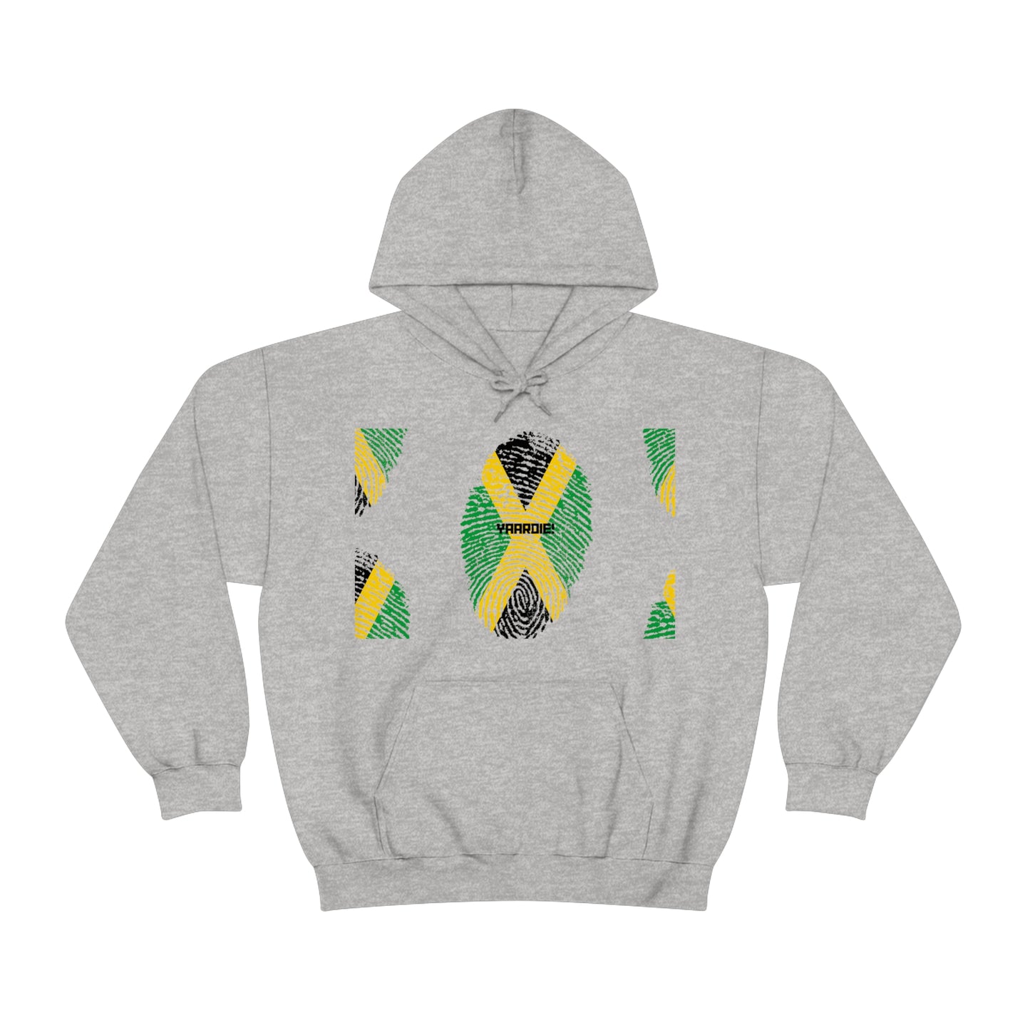 Jamaican color design Unisex Heavy Blend Hooded Sweatshirt