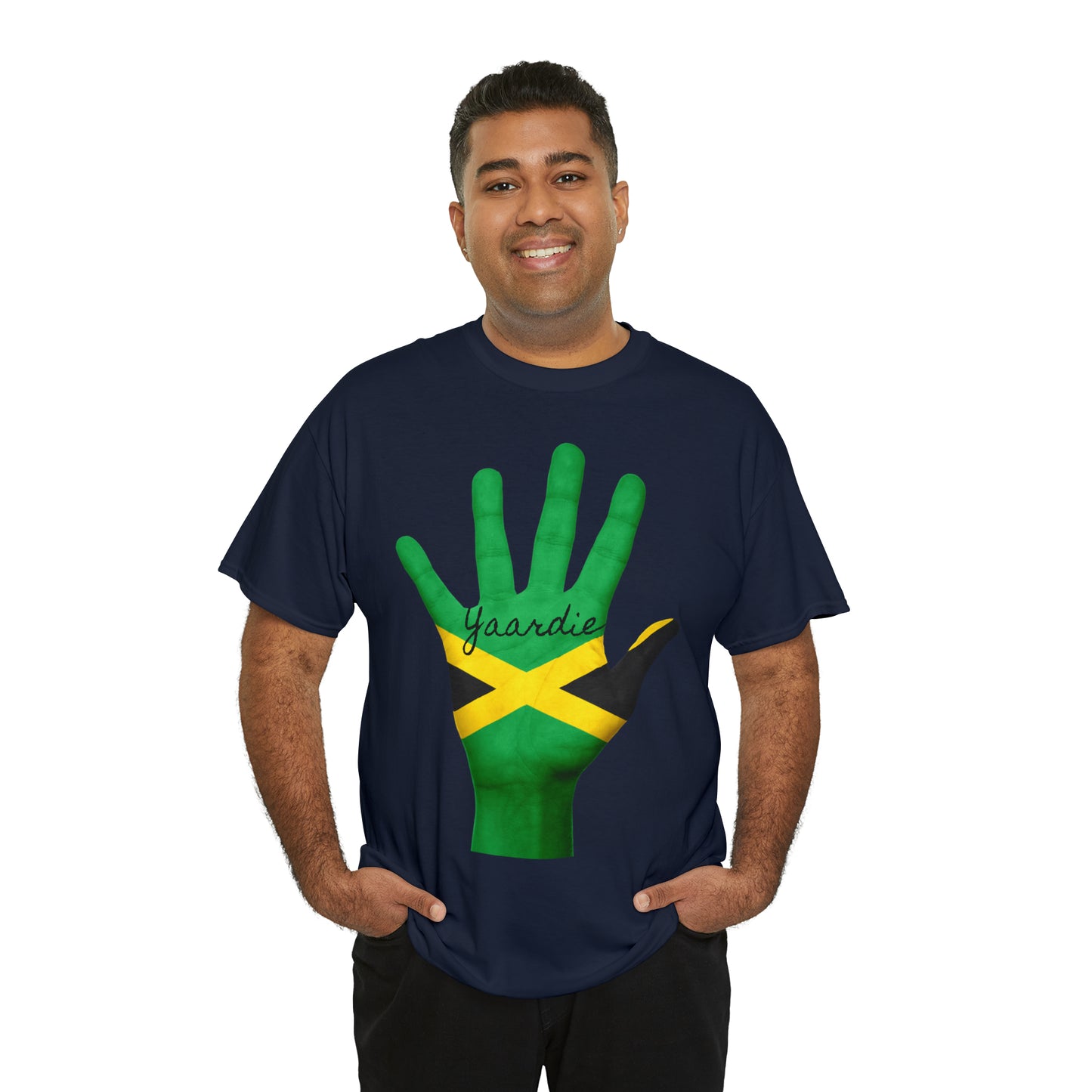 Jamaican Flag Unisex Heavy Cotton Tee