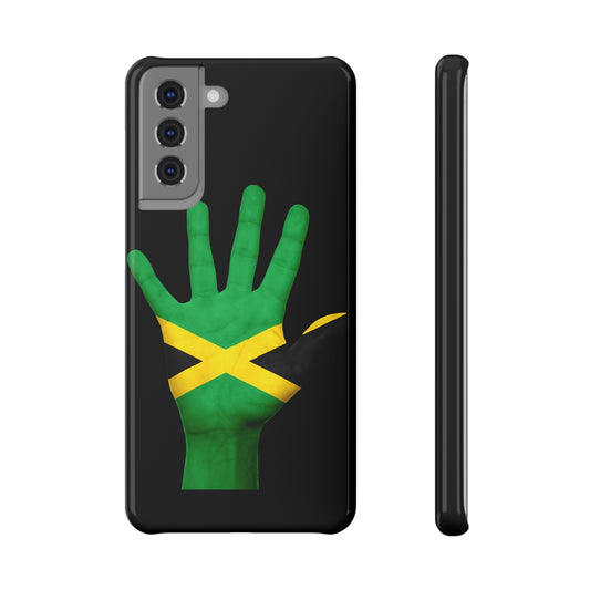 Jamaican Flag Slim Snap Case