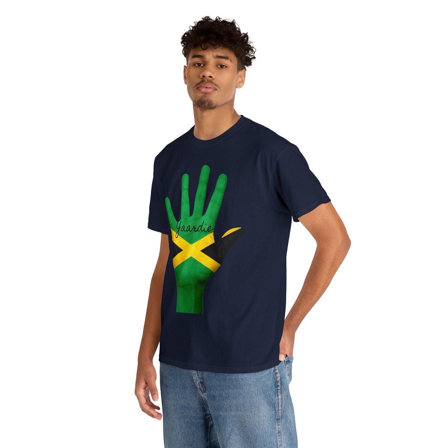 Jamaican Flag Unisex Heavy Cotton Tee