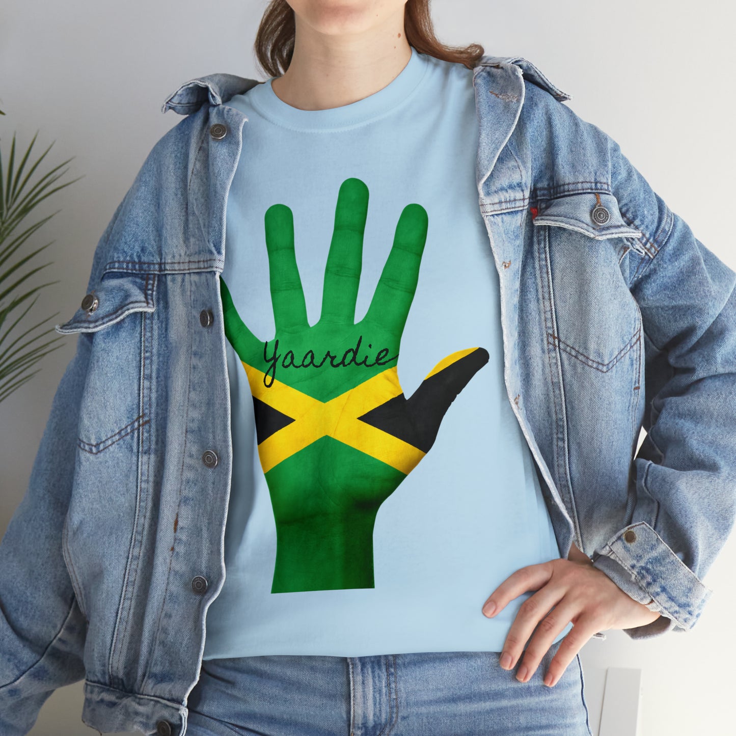 Jamaican Flag Unisex Heavy Cotton Tee