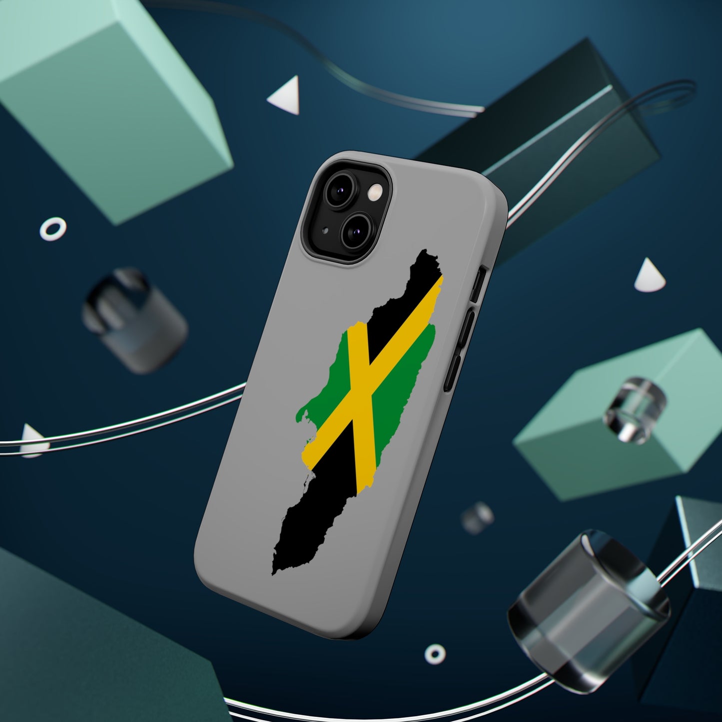 Jamaican flag design MagSafe Tough Cases