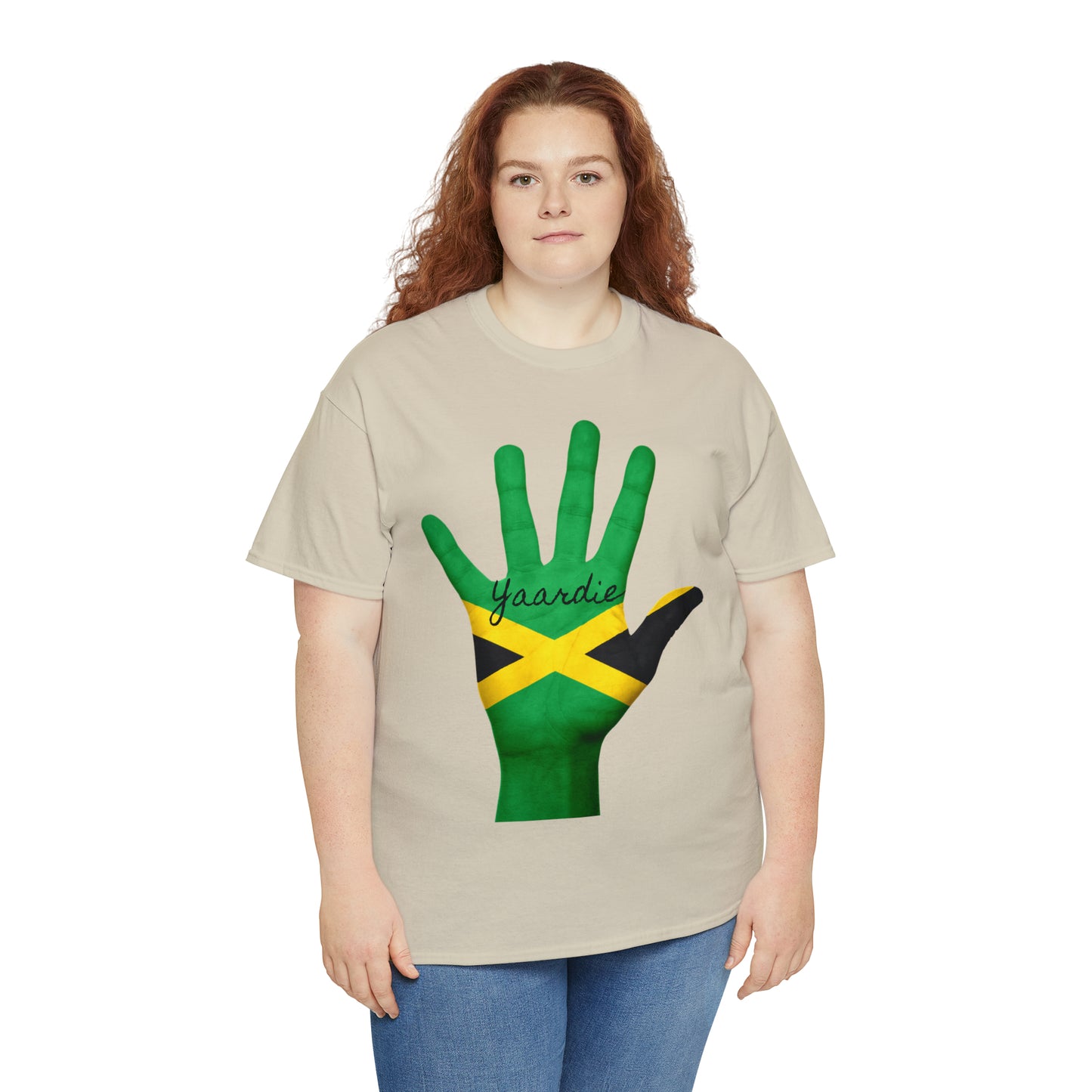 Jamaican Flag Unisex Heavy Cotton Tee