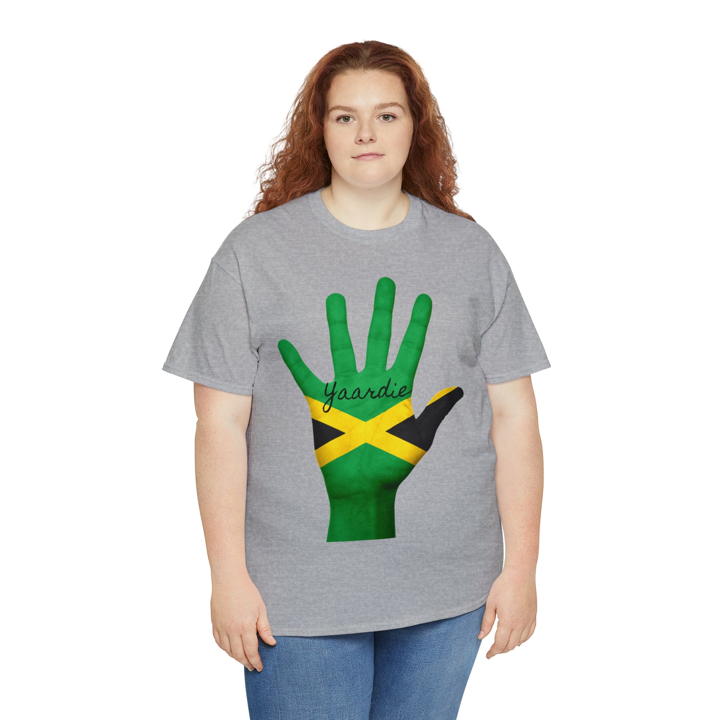 Jamaican Flag Unisex Heavy Cotton Tee