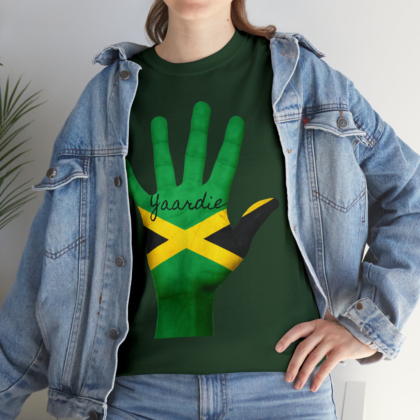 Jamaican Flag Unisex Heavy Cotton Tee