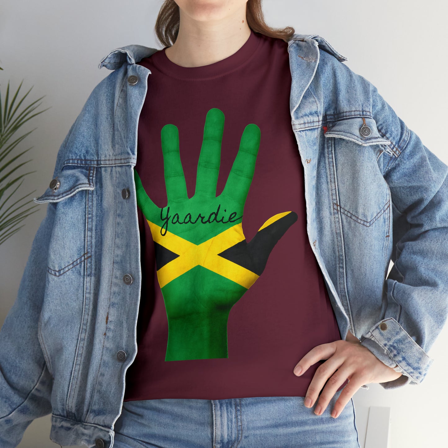 Jamaican Flag Unisex Heavy Cotton Tee