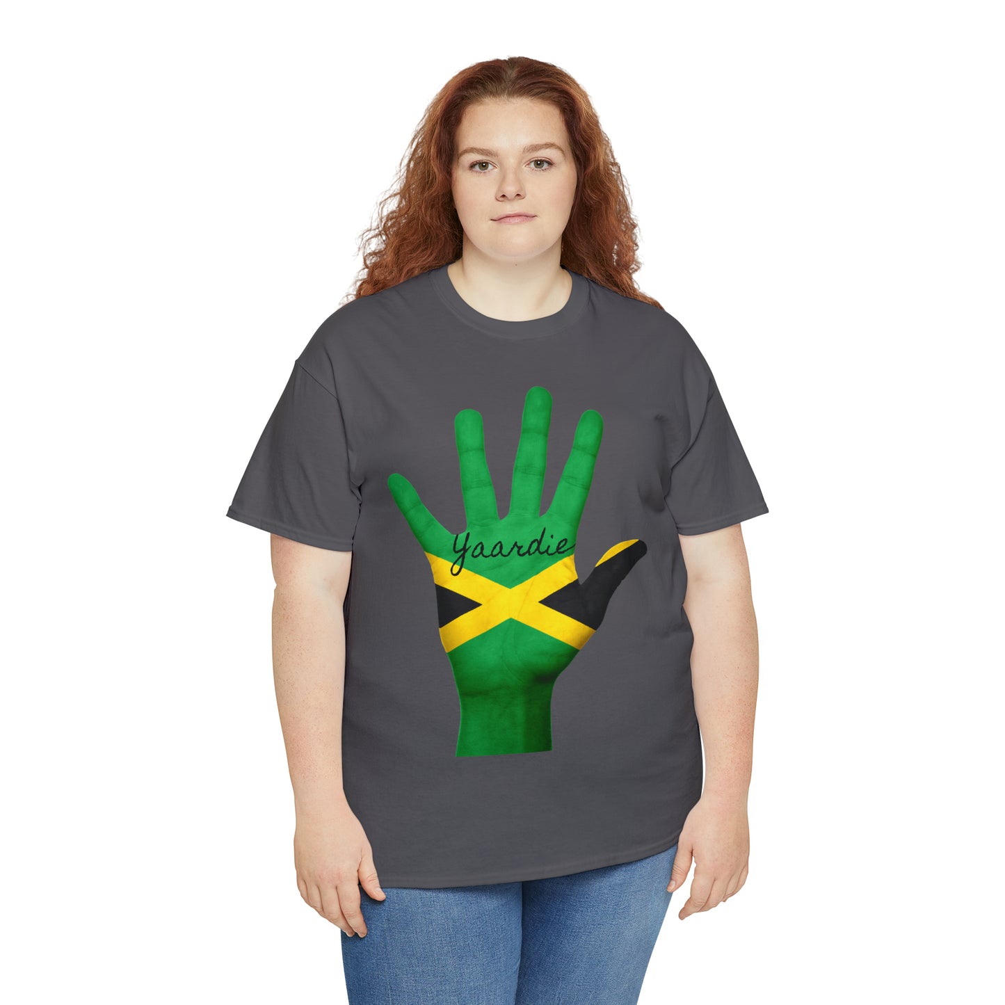 Jamaican Flag Unisex Heavy Cotton Tee