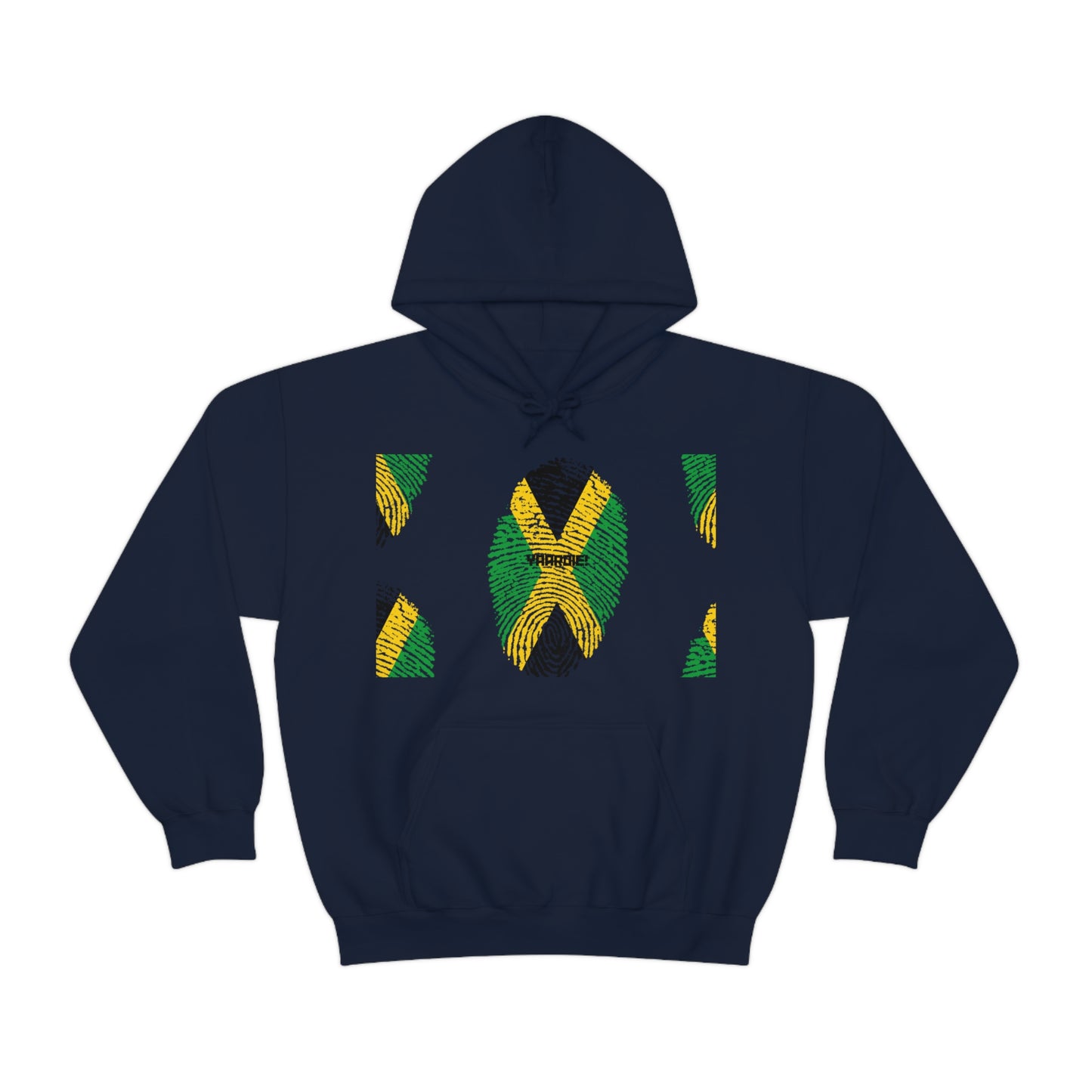 Jamaican color design Unisex Heavy Blend Hooded Sweatshirt