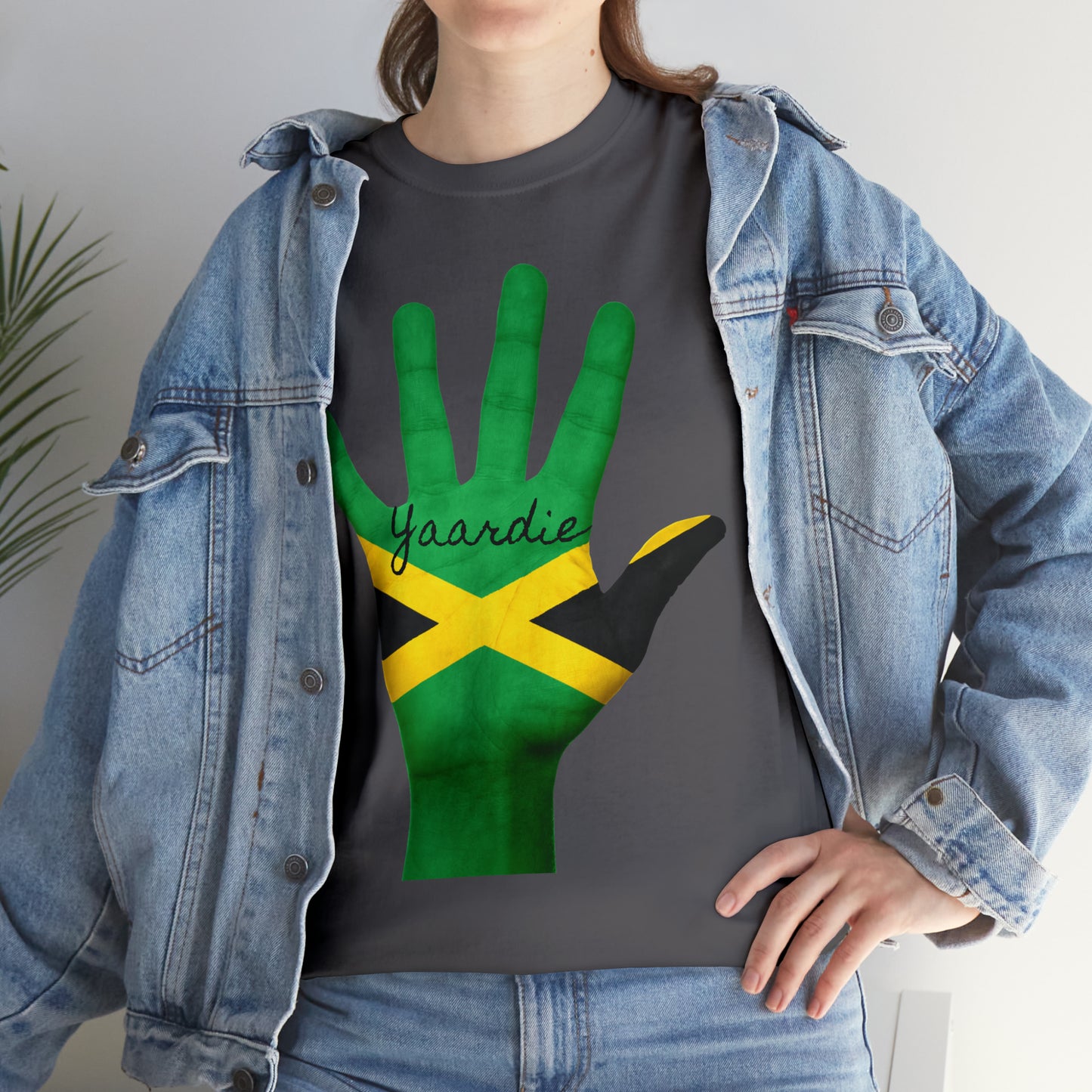 Jamaican Flag Unisex Heavy Cotton Tee