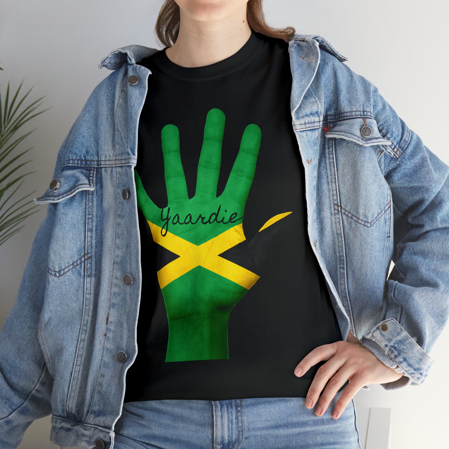 Jamaican Flag Unisex Heavy Cotton Tee