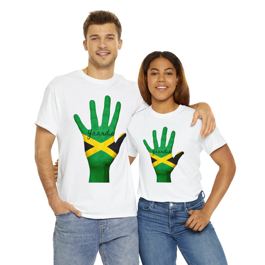 Jamaican Flag Unisex Heavy Cotton Tee