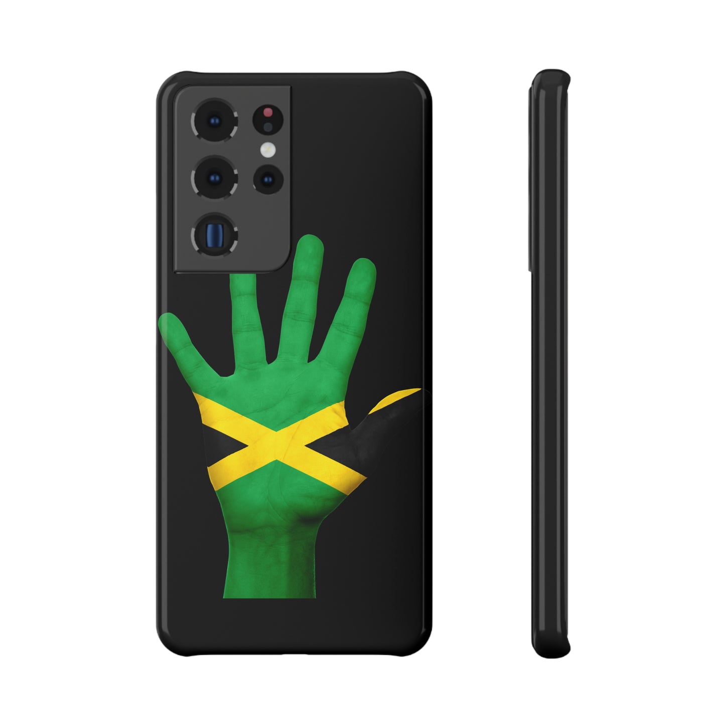 Jamaican Flag Slim Snap Case