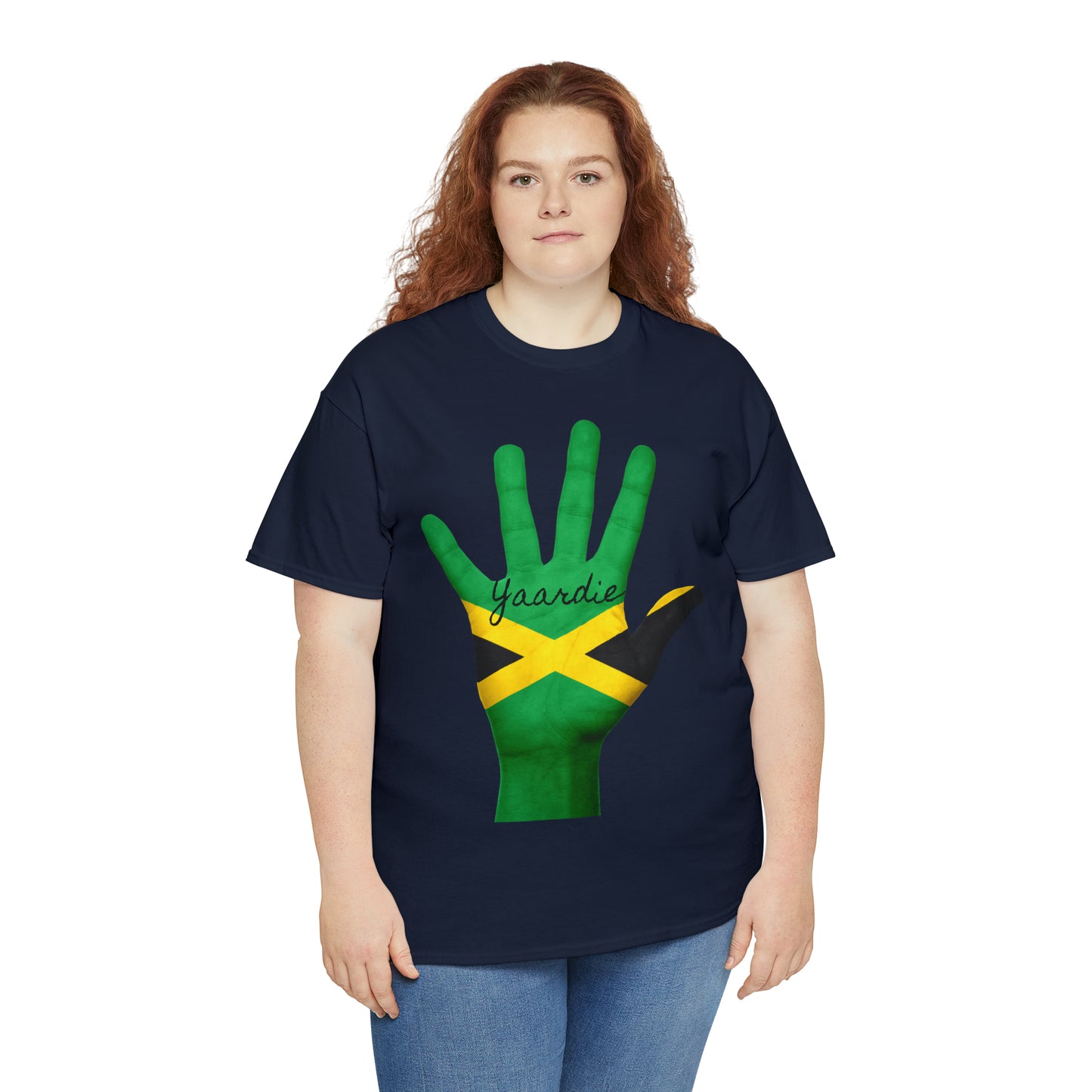 Jamaican Flag Unisex Heavy Cotton Tee