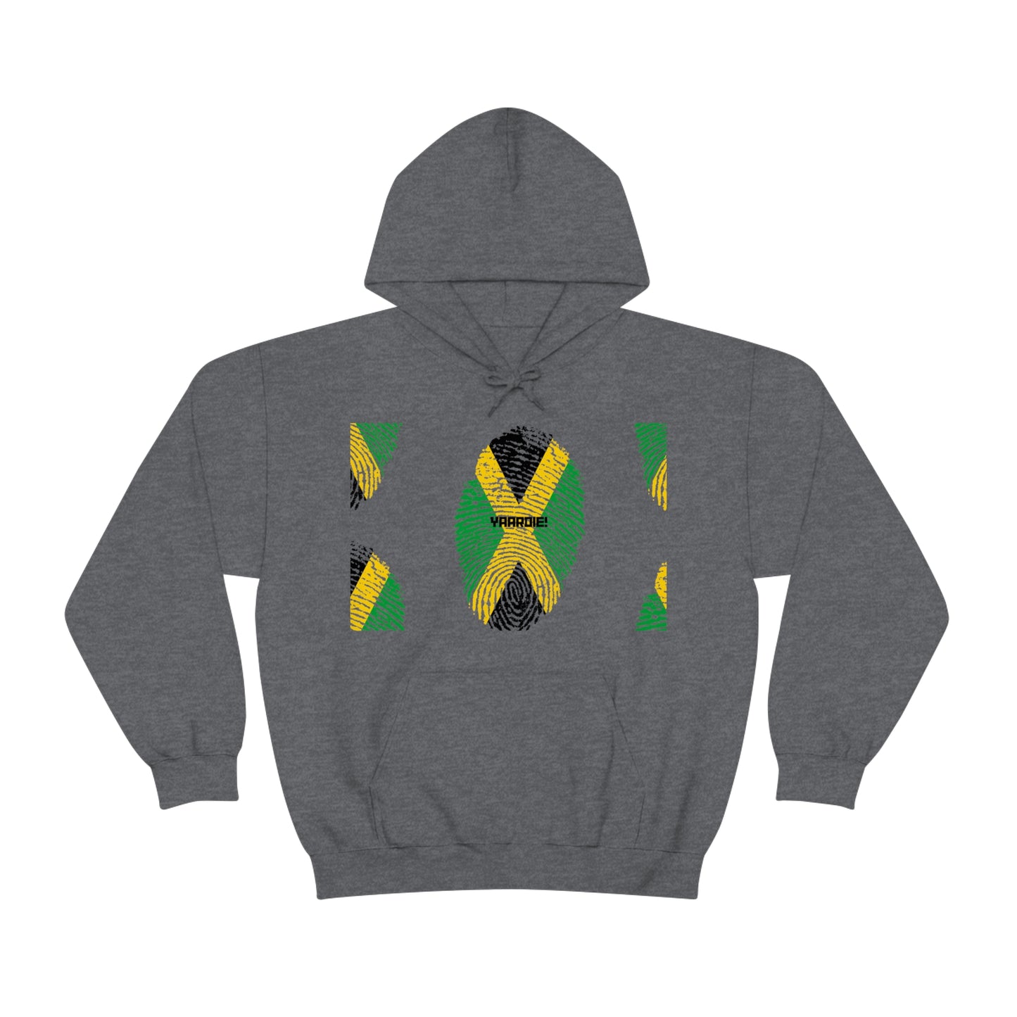 Jamaican color design Unisex Heavy Blend Hooded Sweatshirt