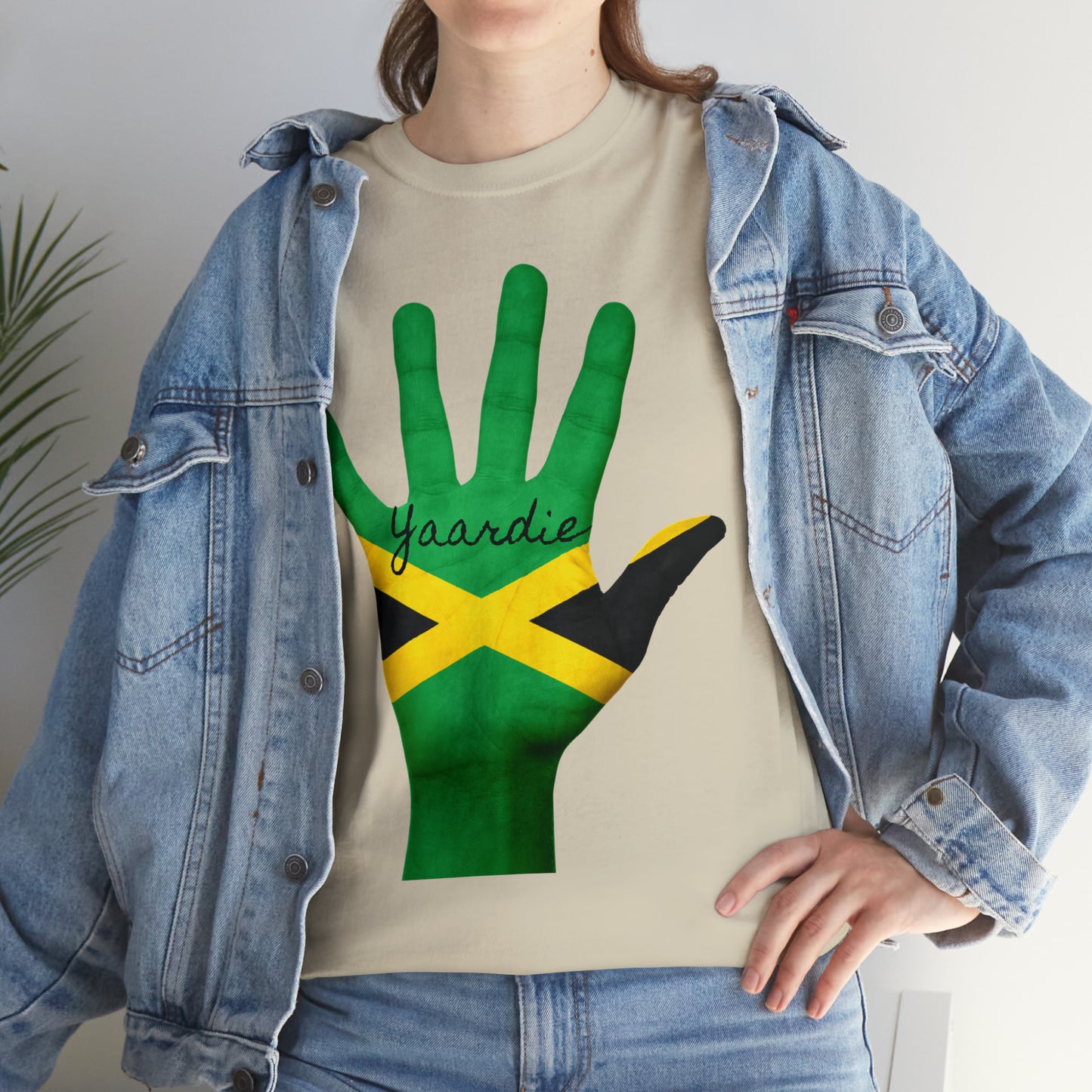 Jamaican Flag Unisex Heavy Cotton Tee