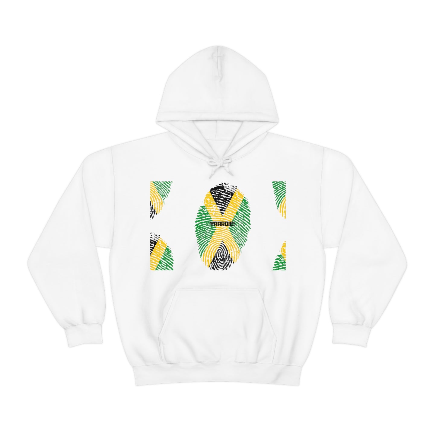 Jamaican color design Unisex Heavy Blend Hooded Sweatshirt